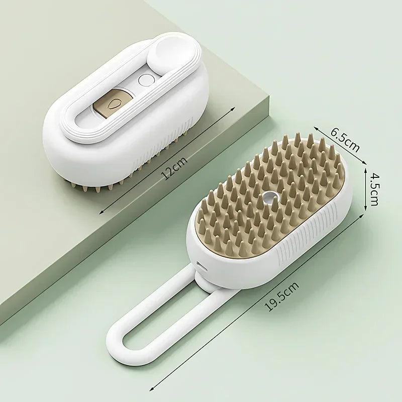 Brosse de soins à brume 3-en-1 pour chiens et chats